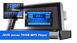 2DIN autorádio 7010B MP5 Player auto stereo [upl. by Leanatan]