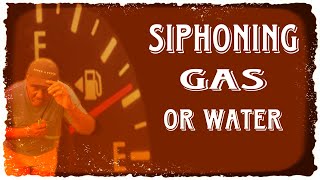 Siphoning Gas And Water Siphoninggas siphoningwater [upl. by Ardis426]