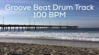 Groove Beat Drum Track 100 BPM [upl. by Akcinahs]