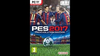 تنزيل لعبة pro evolution soccer 2017 pes2017 باسهل طريقة ممكنة لكومبيوتر [upl. by Cown]