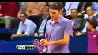 Federer vs Djokovic Final ATP Basel 2010 HQ [upl. by Buskus]