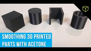 Does Vapor Smoothing for 3D Printed Parts Work [upl. by Oiramd939]