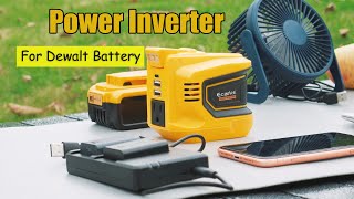 Power Inverter for DeWalt 20V Battery  Charge your various devices [upl. by Hulburt]