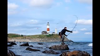 Surf Fishing 101 Episode 32 Lures for Montauk Lighthouse Full Episode [upl. by Verdha675]