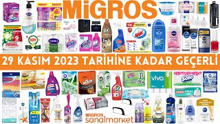 MİGROS İNDİRİMLERİ  29 KASIM 2023E KADAR  MİGROS AKTÜEL  MİGROS TEMİZLİK KAMPANYA  Migroskop [upl. by Aramas765]