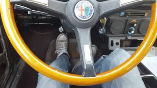 Alfetta GT Transaxle shift issue video for AlfaBB [upl. by Flam274]