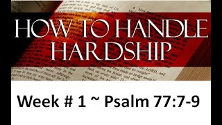 How To Handle Hardship Week One [upl. by Aihsal]