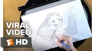 Zootopia VIRAL VIDEO  How to Draw Flash 2016  Raymond S Persi Movie HD [upl. by Zwiebel312]