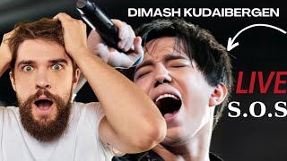 Singer React SOS  Dimash Kudaibergen  Live 2024 [upl. by Nicolle]