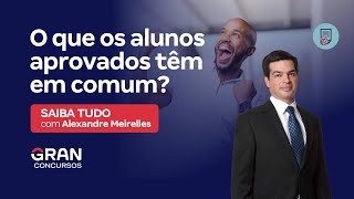 O que os alunos aprovados têm em comum Saiba tudo com Alexandre Meirelles [upl. by Terbecki]