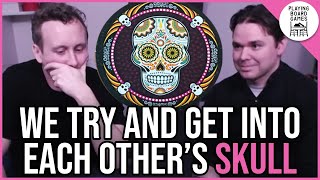 Can we get inside each others skulls SKULL Board Game Gameplay [upl. by Nesyaj646]