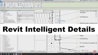 Creating Intelligent Details in Revit [upl. by Nolyarb]