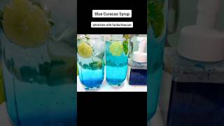 Refreshing Blue Curacao Syrup trending food viral recipe bluecuracaosyrup ytshorts [upl. by Panthea]