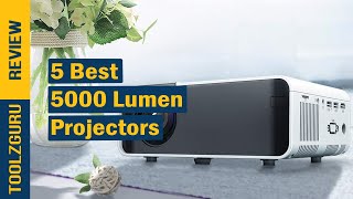 Best 5000 Lumen Projectors Of 2024 [upl. by Francois]