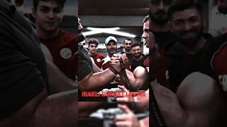 Irakli Zirakashvili VS Levan Saginashvili Irakli defeat Levan video shorts 2024 armrestling [upl. by Namolos]