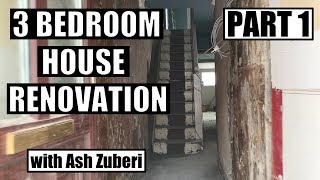 Renovation amp Conversion of a 3 Bedroom House to an HMO  Part 1  Property Investing [upl. by Roydd]