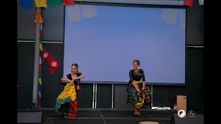 Damphu Ma Selo Dance by summita and Sanchu [upl. by Yong]