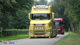 Best of Scania v8 Open Pipe sound trucks Compilation in 4K [upl. by Eniretac]