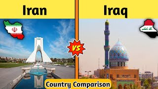 Iran🇮🇷 vs Iraq 🇮🇶country comparison 2022Iraq vs Iran Country comparison in Hindi 2022Youthpahadi [upl. by Nosyk]