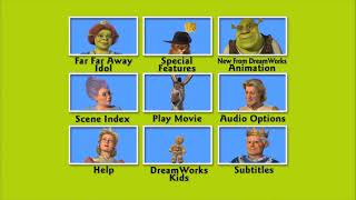 Shrek 2 DVD Menu 1080p60 [upl. by Magel]