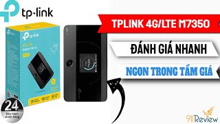 Đánh giá bộ phát Wifi Tplink M7350  Nhỏ nhưng khỏe lắm nhóe [upl. by Lynde]