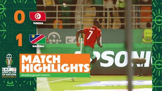 HIGHLIGHTS  Tunisia vs Namibia MD1  ملخص مباراة تونس ونامبيا TotalEnergiesAFCON2023 [upl. by Harriot78]