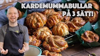 Kardemummabullar på 3 sätt [upl. by Revkah]