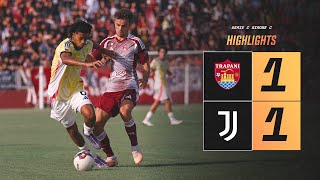 HIGHLIGHTS SERIE C  Trapani 11 Juventus Next Gen [upl. by Saeger]