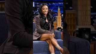 Simone Biles A Guest At Jimmy Fallon Tonight Show [upl. by Eseerehs]