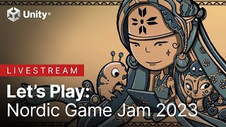 Lets Play Nordic Game Jam 2023  Made With Unity [upl. by Anoid306]