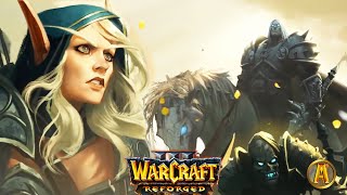 Arthas Kills Sylvanas amp Purges Blood Elves Cinematics  Fall of Sunwell Warcraft 3 Reforged [upl. by Vogele139]