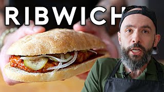 Ribwich from The Simpsons  Botched by Babish [upl. by Golub]