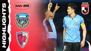 Only 2 points behind now  Kawasaki Frontale 31 Kyoto Sanga FC  Rescheduled MW25  2022 J1 League [upl. by Bove]