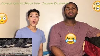 Couple Reacts Snoop Dog  Iguana vs Snakes [upl. by Smiga]