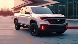 2025 Honda Ridgeline Gets an Unofficial Reveal Almost Looks Like the Real Thing [upl. by Ensoll276]