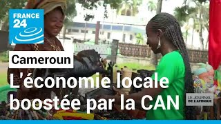 CAN2022 au Cameroun  belle opportunité pour les commerçants à Douala • FRANCE 24 [upl. by Witty]