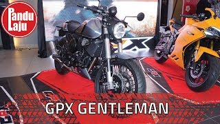 GPX GENTLEMAN RACER 200  Cafe Racer [upl. by Teage461]