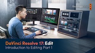 DaVinci Resolve 17 Edit Training  Introduction to Editing Part 1 [upl. by Niro]