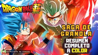 DRAGON BALL SUPER SAGA DE GRANOLA  RESUMEN COMPLETO  Manga A COLOR Narrado [upl. by Nailuj517]