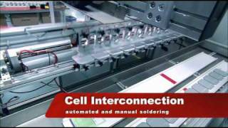 solar cell manufacturing and solar panel production by suntech [upl. by Lodhia]