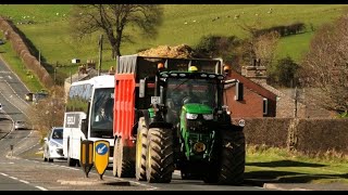 Good Cattle Feed Off to the BioDigester  John Deere action [upl. by Gruber]