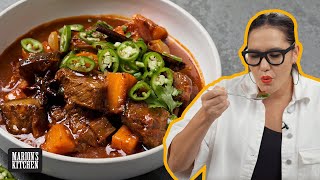 My Chinesestyle braised beef recipe that makes you feel good  Marions Kitchen [upl. by Aicia]