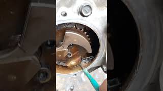 how to install timing chain adjuster motorcycle shorts 🏍️ heavy bike youtubeshorts heavybike [upl. by Rayna476]