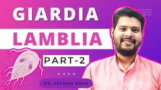 GIARDIA LAMBLIA Part2  Parasitology  Pathology amp Microbiology  Dr Salman Khan [upl. by Jareen27]