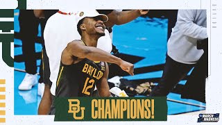 Baylor wins the 2021 NCAA basketball championship  extended highlights [upl. by Nehttam374]