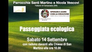 Passeggiate ecologica in via Campo II traversa e via Galluccio Seconda parte [upl. by Alvita]