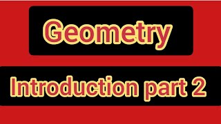 Introductionpart 2 to Geometry in bengali for a competitive exam [upl. by Kallman]