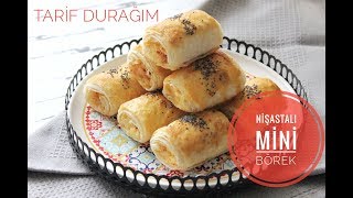 El açması tadında🔝✔ NiŞASTALI MİNİ BÖREK [upl. by Bander]