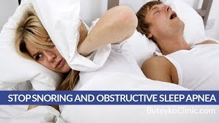 Stop Snoring and Obstructive Sleep Apnea [upl. by Dupin]