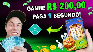 COMO GANHAR R200 via PIX Paga Todo Dia com o APP GO Winner [upl. by Yruj]